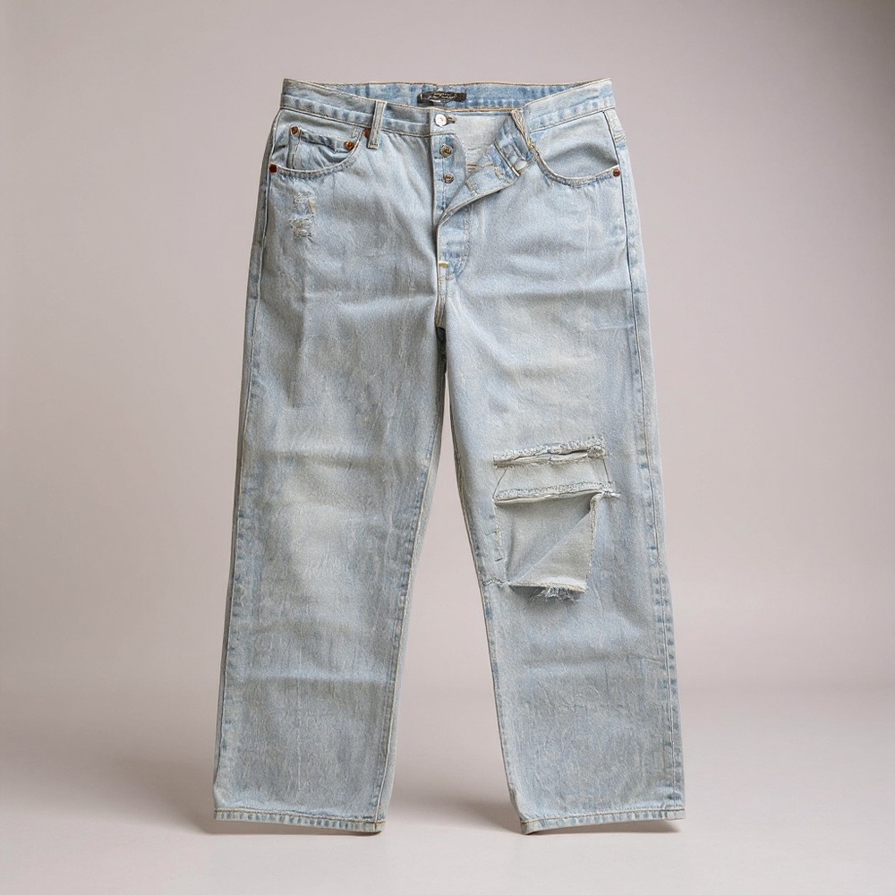 Levi’s Ribcage Straight Ankle Light Blue Jeans